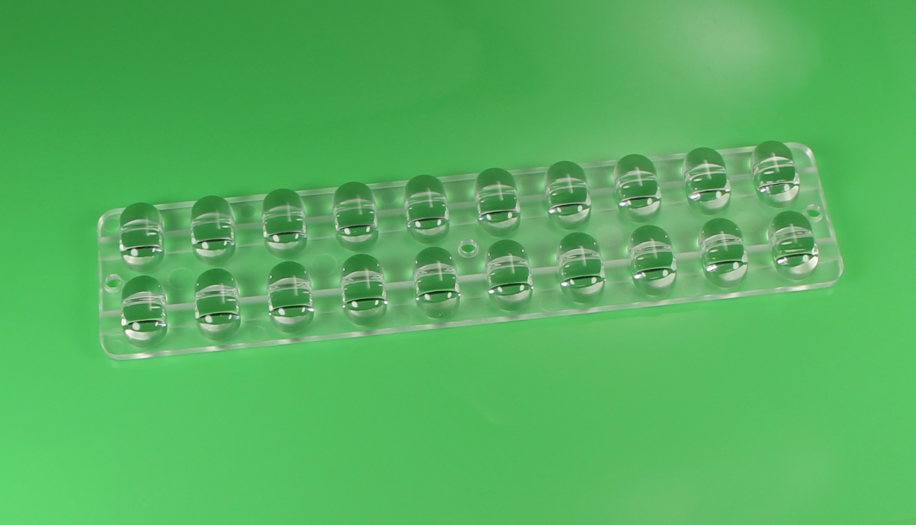 20W花生米路灯透镜-江南(中国)透镜