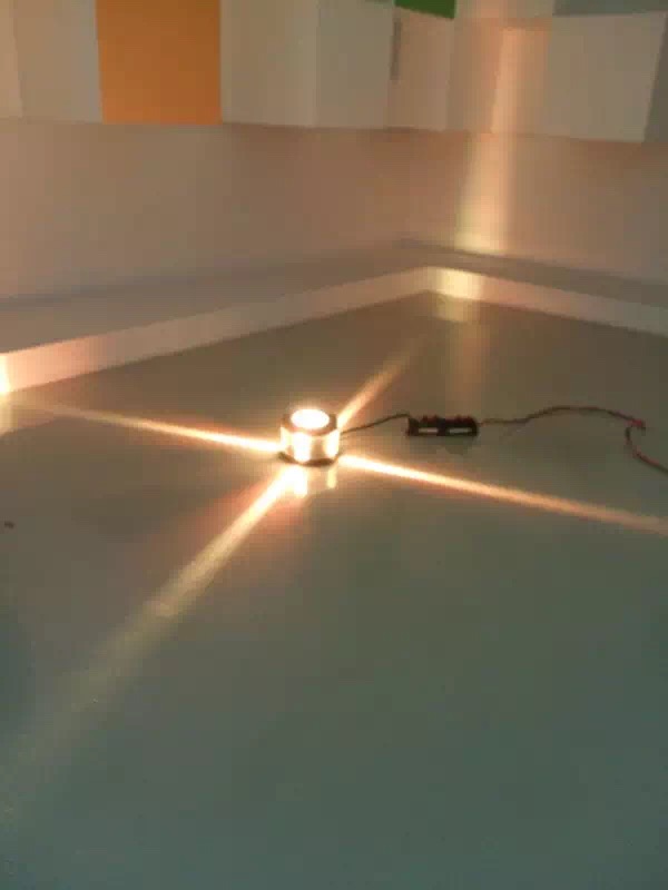 江南(中国)光学透镜 35*29方形透镜发光效果