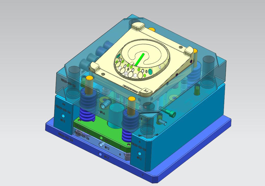 江南(中国)江南注册有限公司注塑模具加工一体