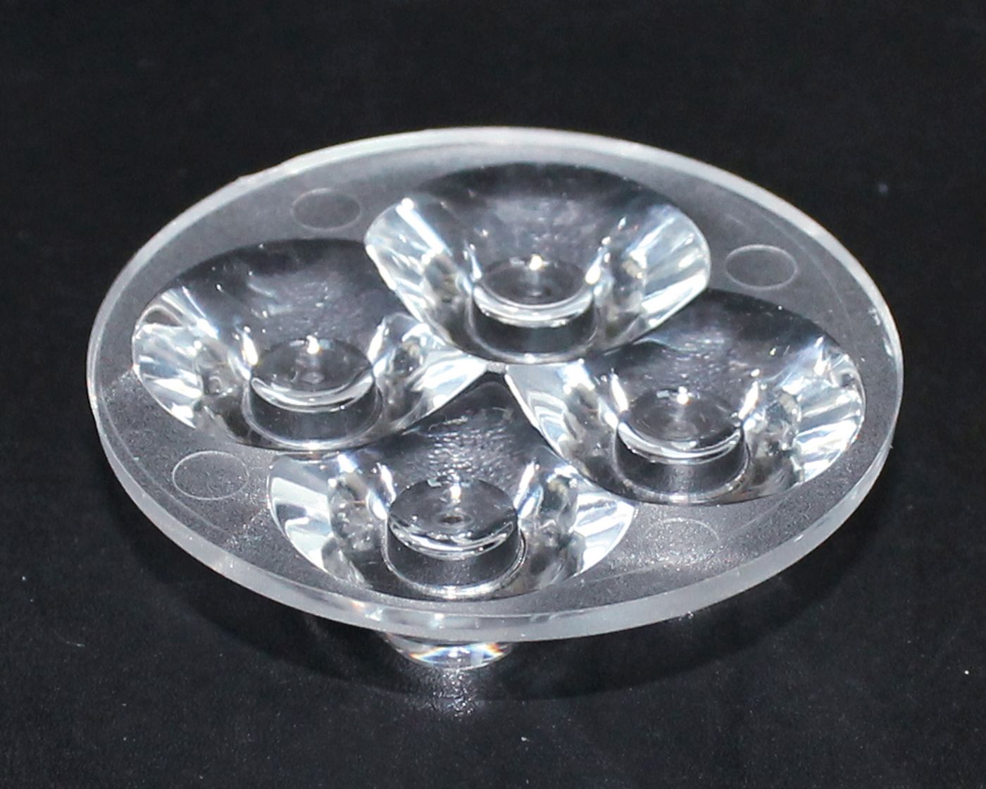 大功率led透镜,连体天花灯透镜.XJ-44-4合1光面